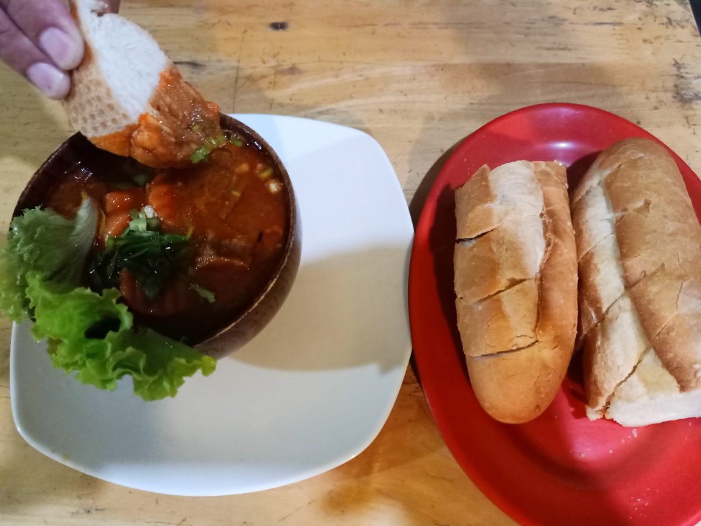 Pan francés en Camboya